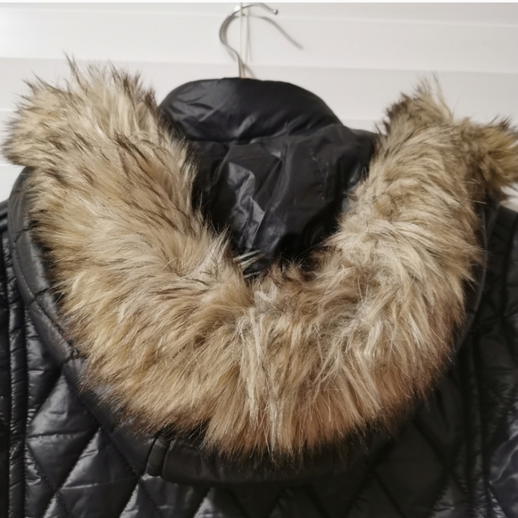 Juicy Couture Moto Biker Puffer Jacket - Picture 7 of 12
